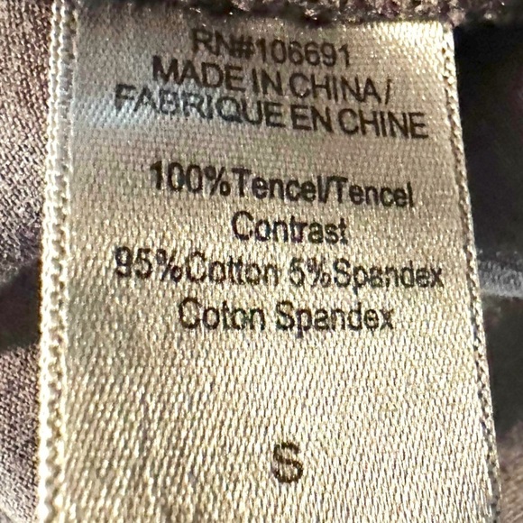 Young Fabulous & Broke Ankle Tie Subversive Cargo Joggers Black Grey Silky Small - Picture 9 of 10